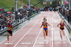 English Schools girls 150 metres, 2018 Great North CityGames. Photo: David T. Hewitson/Sports for All Pics